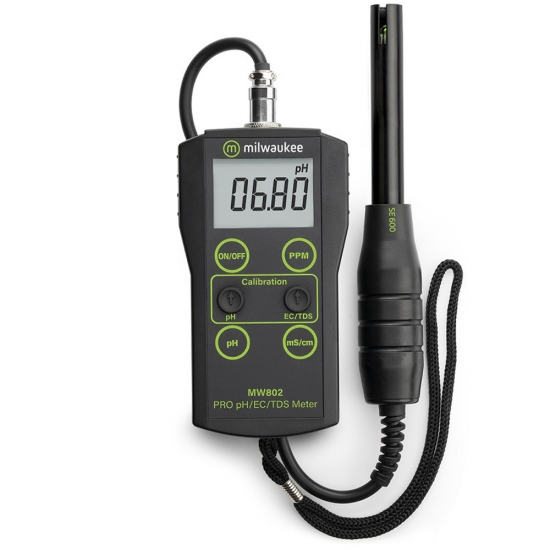 Medidor COMBO de PH y EC Milwaukee MW802