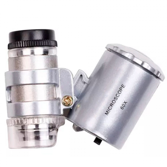 Microscopio Led 60x + ultravioleta PN