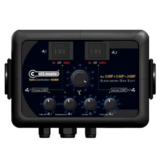 Twin Controller con control de humedad cli-mate