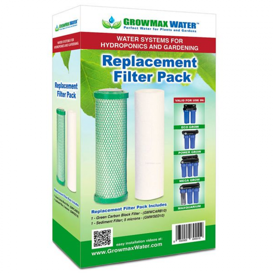 Pack filtros de recambio 10" Growmax