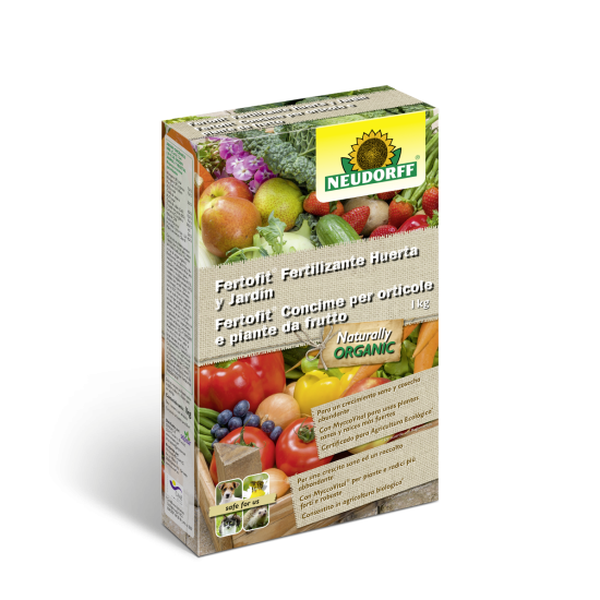 Fertilizante Huerta y Jardín granulado 1kg - NEUDORFF