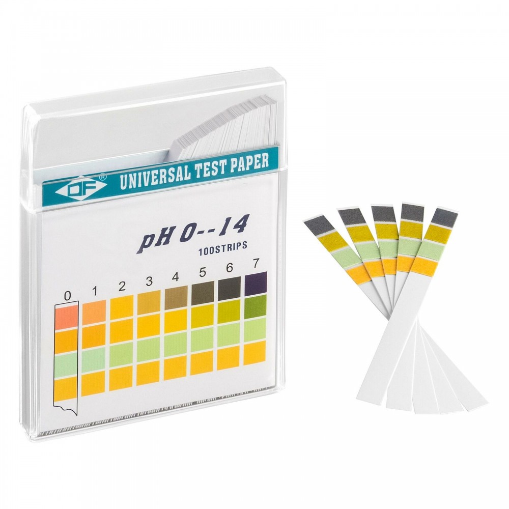 Medidor pH TIRAS reactivas 0-14