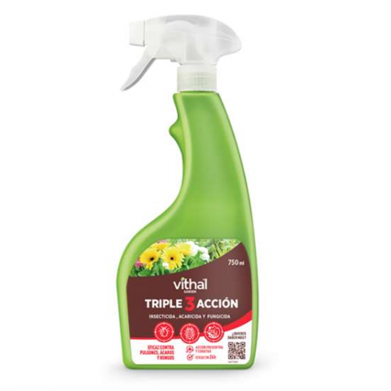 Insecticida / Acaricida / Fungicida Triple Acción LU Vithal Garden