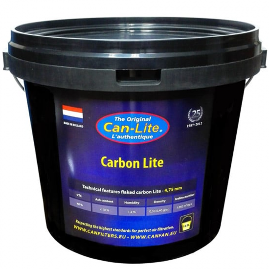 Carbón activo Pelletizado 8kg - Can Filters